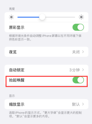 郴州苹果授权维修站分享iPhone轻点无法唤醒怎么办