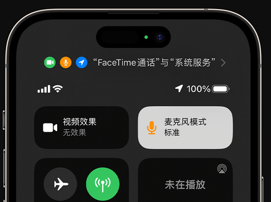 郴州苹果授权维修网点分享iPhone在通话时让你的声音更清晰 