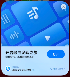 郴州苹果14维修站分享iPhone14音乐识别功能使用方法 