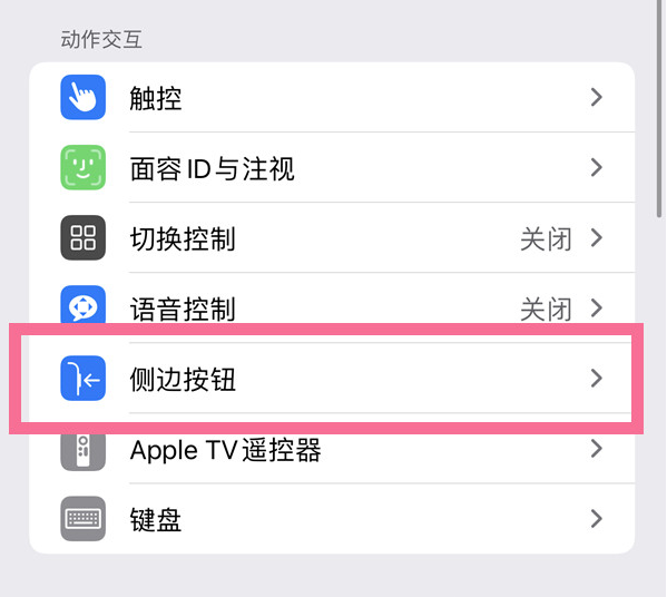 郴州苹果14维修店分享iPhone14 Plus侧键双击下载功能关闭方法 